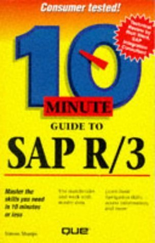 Sams Teach Yourself SAP R/3 in 10 Minutes