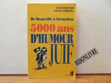 De Deauville à Jérusalem, 5000 ans d'humour juif
