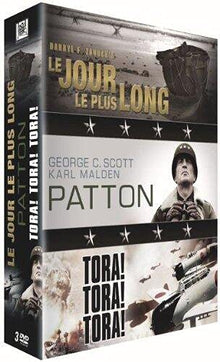 Guerre-Coffret 3 Films : Le Jour Le Plus Long + Patton Tora