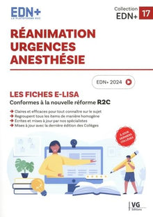 EDN+ FICHES E-LISA R2C REANIMATION URGENCES 17