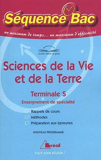 Sciences de la Vie et de la Terre, Terminale S, enseignement de spécialité