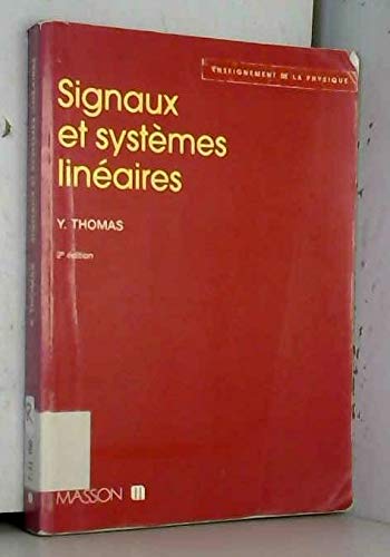Signaux et systèmes linéaires