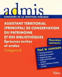 Assistant territorial de conservation du patrimoine et des bibliothèques 2016