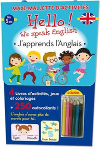 Maxi-Mallette d'activités - Hello We speak English