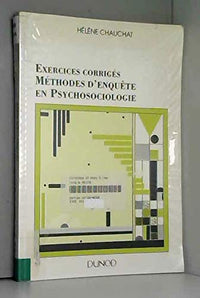 Exercices corrigés: Méthode d'enquête en psychosociologie