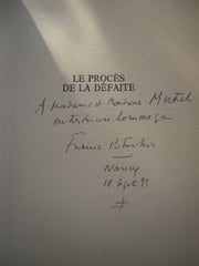 Le Procès de la défaite