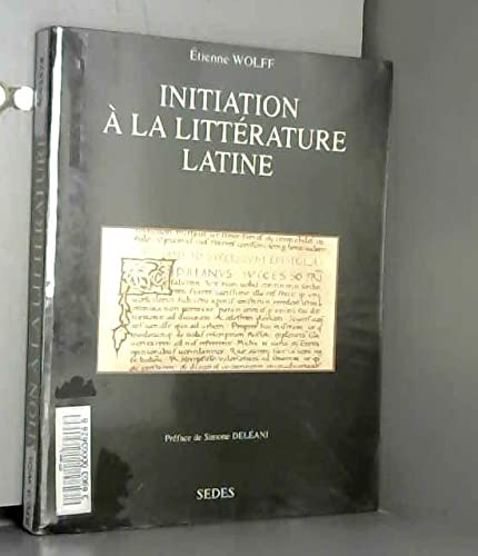 Initiation à la littérature latine