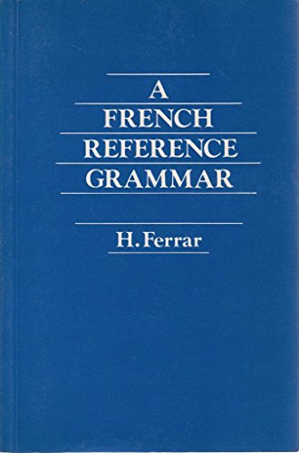 A French Reference Grammar