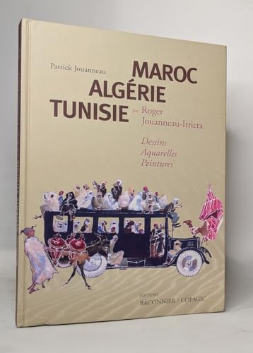 Patrick Jouanneau Maroc Algérie Tunisie, Dessins Aquarelles, Peintures