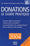 Donations : Le guide pratique 2004