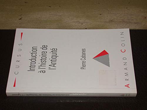 Introduction à l'histoire de l'Antiquité