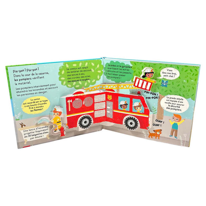 Mes grands pop-up - Les véhicules de secours