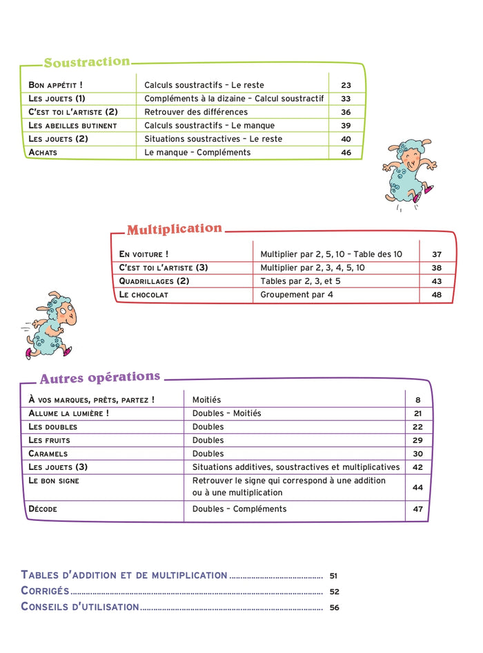 Mes premiers jeux de calcul mental 6-7 ans