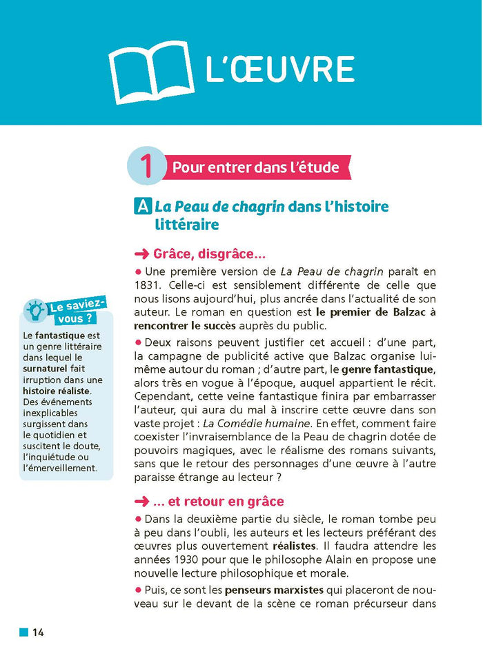 La Peau de chagrin de Balzac