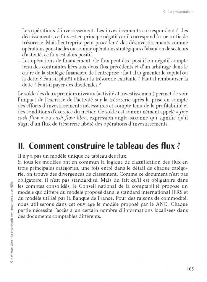 Diagnostic financier - Indicateurs et méthodologie