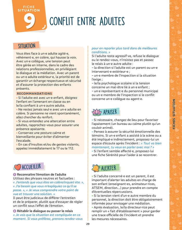 Être bien pour apprendre - Gérer les petites et les grosses crises au quotidien - Cycles 1, 2 et 3