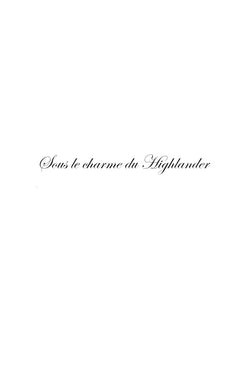 Sous le charme du highlander