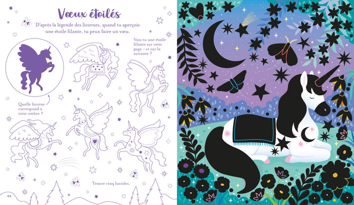 Les licornes - Mon livre à gratter - Dès 6 ans