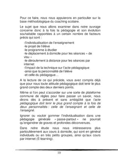 Coaching scolaire pédagogique -  apprendre vite et mieux