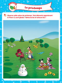 Disney - Mickey - J'apprends et je grandis - Moyenne Section - Grande Section