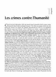 Droit pénal spécial