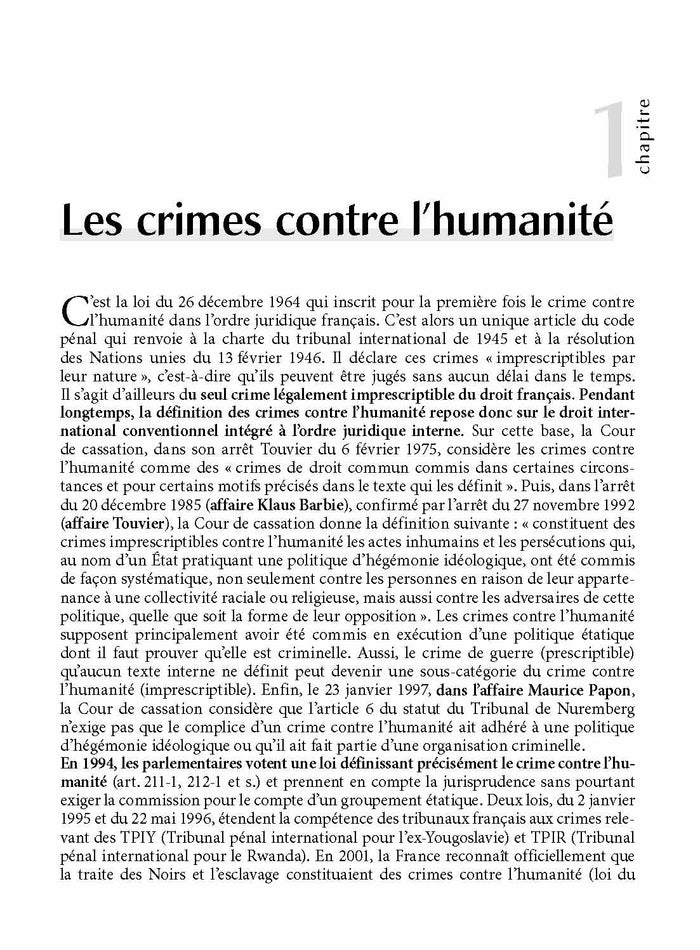 Droit pénal spécial