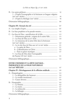 La Folie au Moyen Âge - XIe-XIIIe siècles