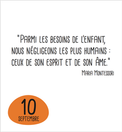 365 jours avec Montessori