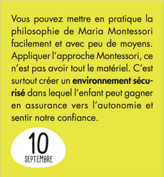 365 jours avec Montessori