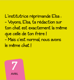 Mini calendrier - 365 blagues de récré
