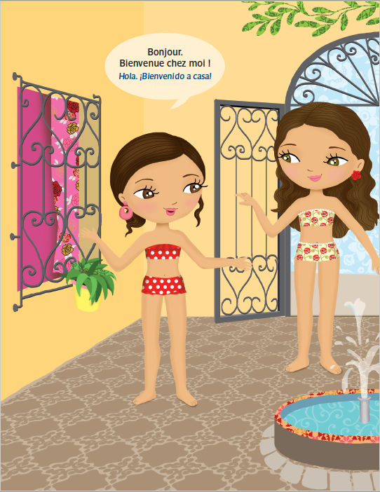 Minimiki - Les petites robes d'Inès en Espagne - Stickers