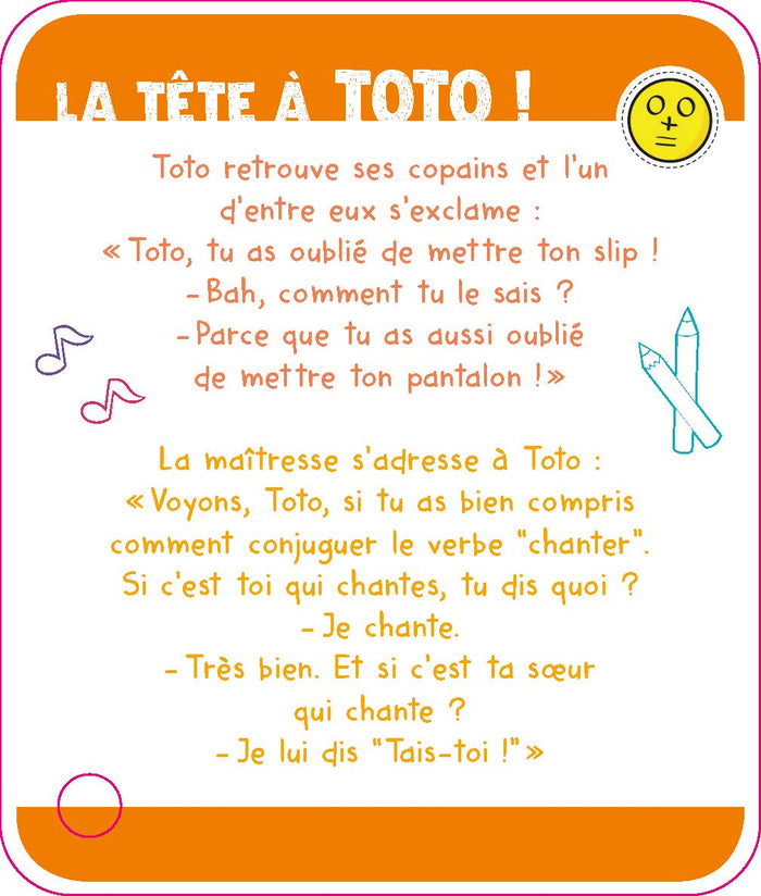 Blagues en poche ! Spécial récré