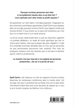 Le talent ne fait pas tout - Ce qu'il faut pour devenir le meilleur