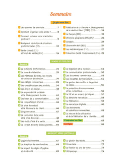 Toutes les matières - Bac Pro Métiers du Commerce et de la Vente