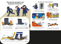 Explique-moi pourquoi les pompiers ont de grosses chaussures ?