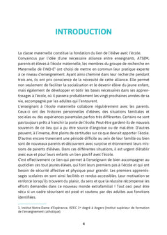 Enseigner en maternelle