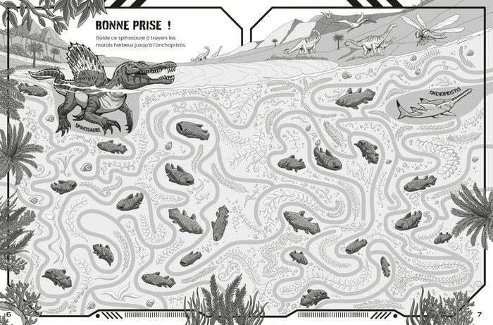 Les dinosaures - Activités et jeux