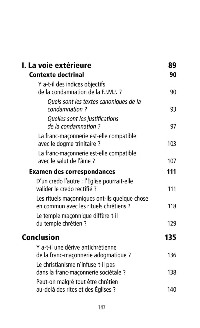 Peut-on être franc-maçon et chrétien ?