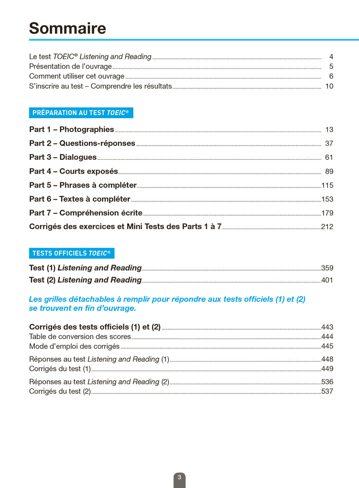 La Bible officielle du TOEIC® (conforme au nouveau test TOEIC)