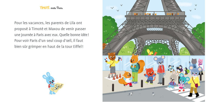 Timoté visite Paris (Écoute aussi l'histoire)