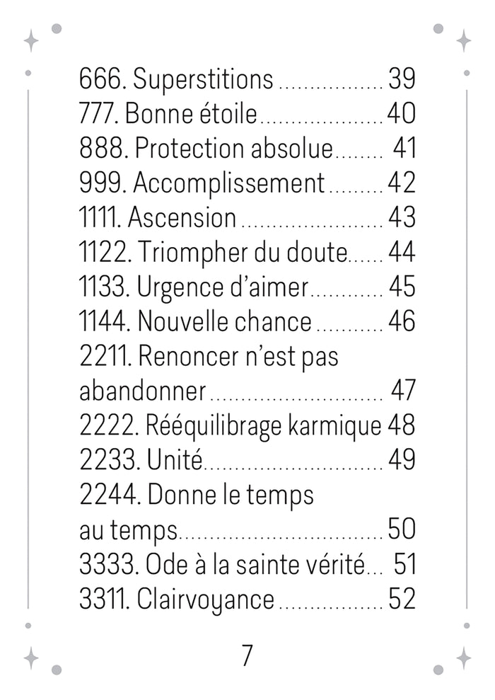 Le pocket oracle de la numérologie