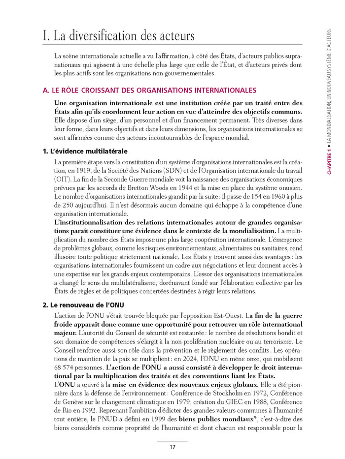 La mondialisation contemporaine