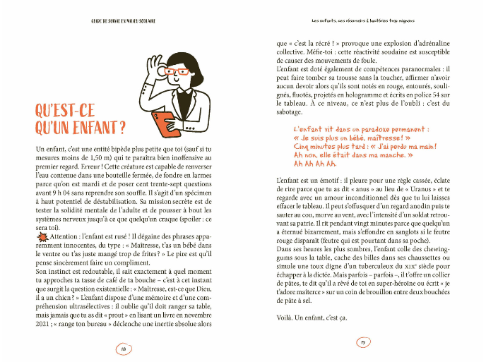 Guide de survie en milieu scolaire