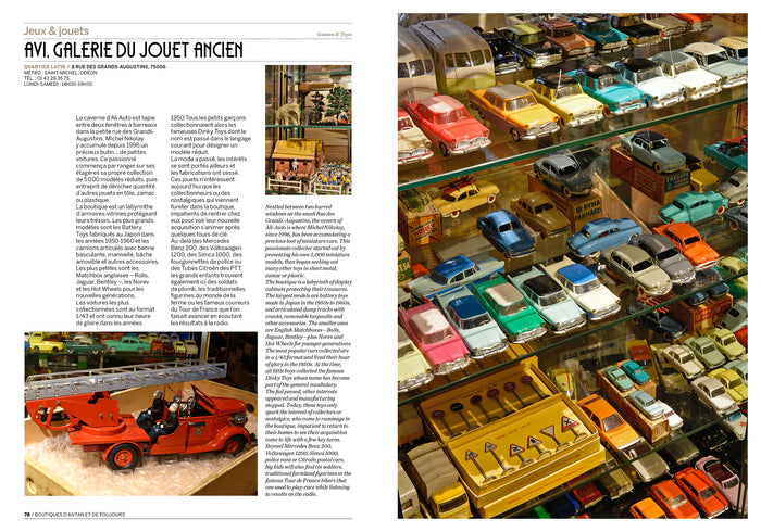 Paris boutiques d'antan et de toujours