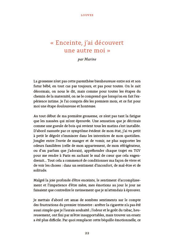 Louves - Comment la maternité nous transforme