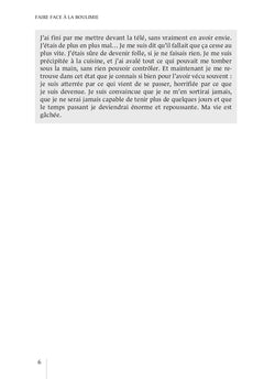 Faire face à la boulimie- Une démarche efficace pour guérir