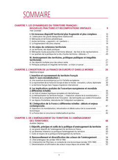 La France - Territoires et aménagement face à la mondialisation Nouveaux continents - 2023
