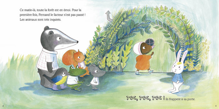 Petite taupe - Le facteur est passé