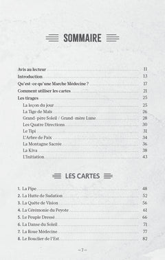 Les cartes du Chemin Sacré