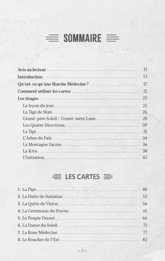 Les cartes du Chemin Sacré